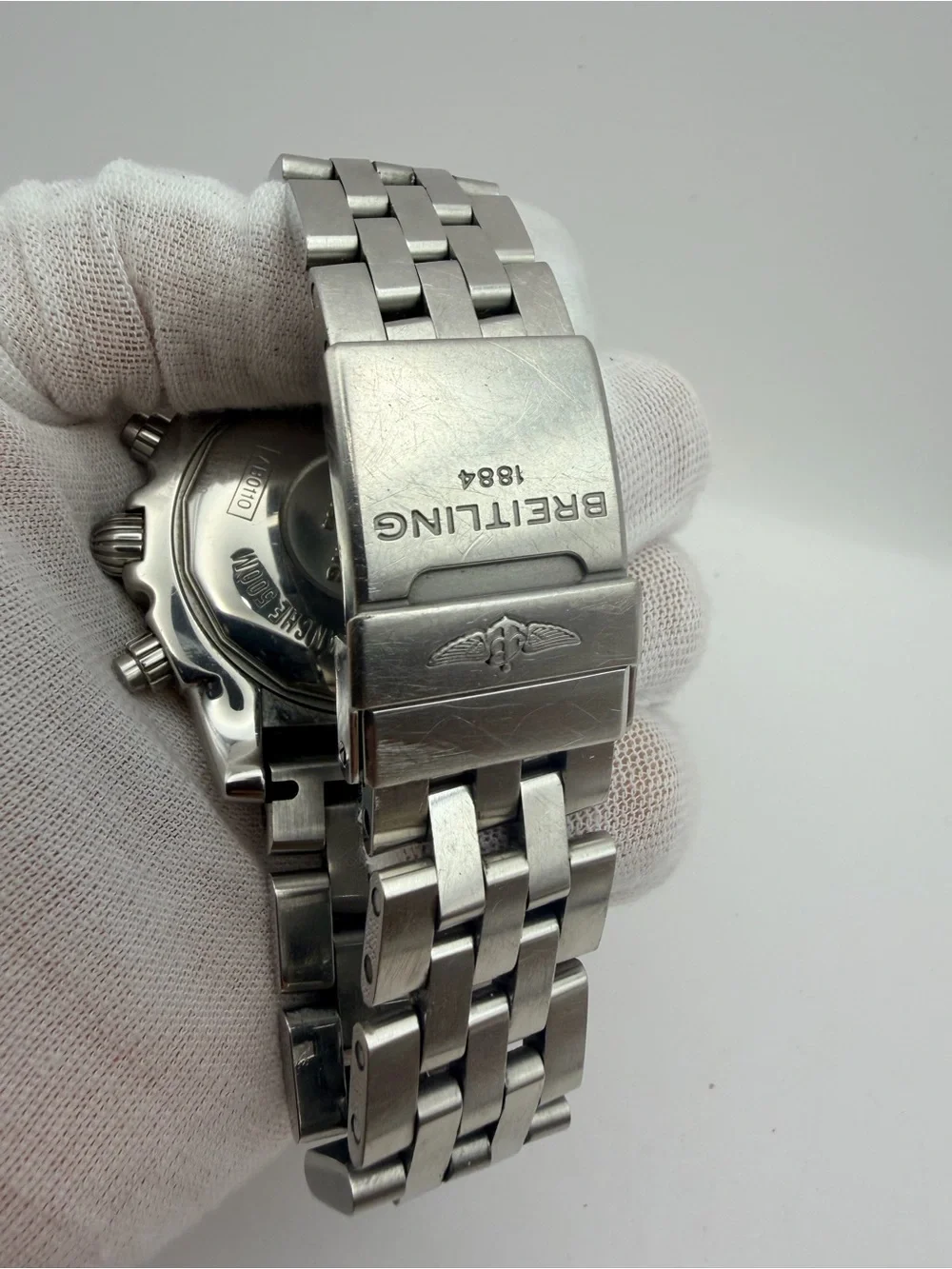 Breitling Chronomat AB0110 Stainless Steel Chronograph Watch
